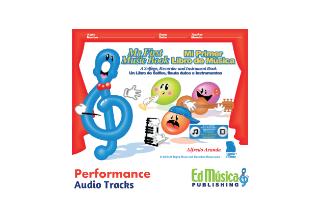 My First Music Book Audio Performance Tracks DOWNLOADS