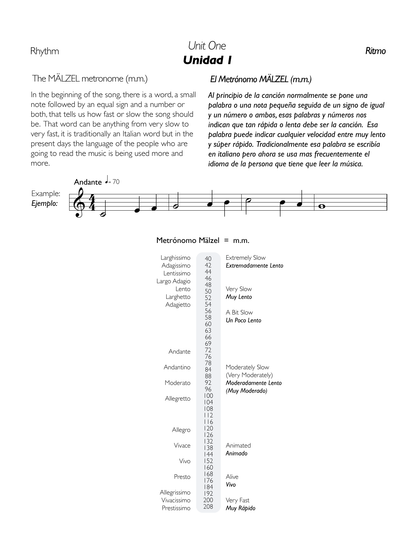 Book and Workbook - Solfeggio and Music Theory