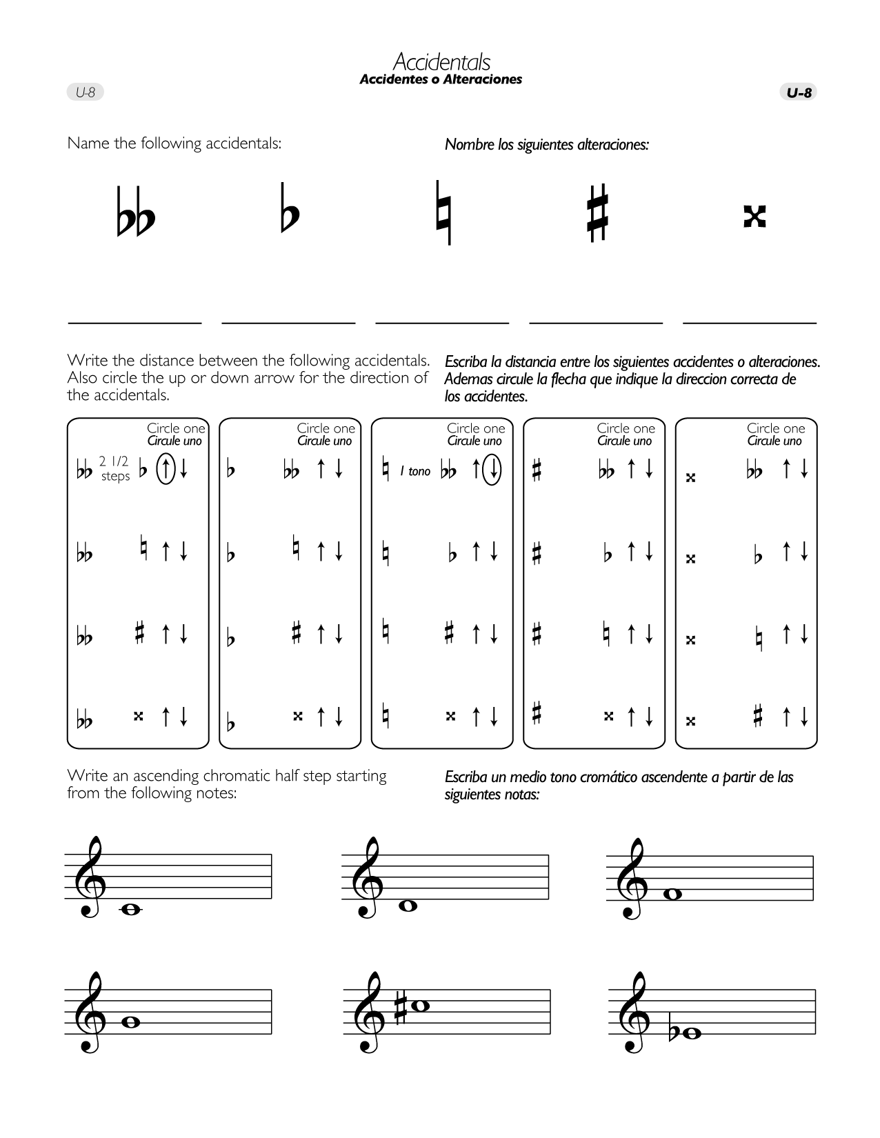 Workbook - Solfeggio and Music Theory