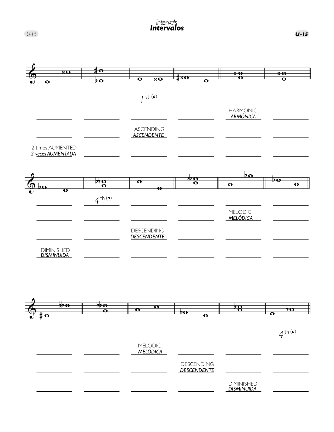 Workbook - Solfeggio and Music Theory