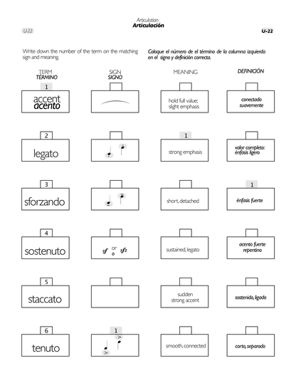 Workbook - Solfeggio and Music Theory